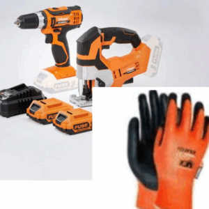 VILLAGER VLN 3220(FUSE SET BUŠILICA)+VLN 1120(UBODNA TESTERA)+poklon rukavice