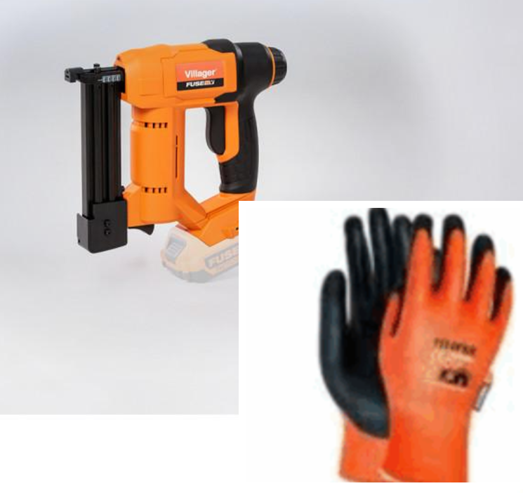 VILLAGER VAT 3520 FUSE AKUMULUTORSKA HEFTALICA+poklon rukavice