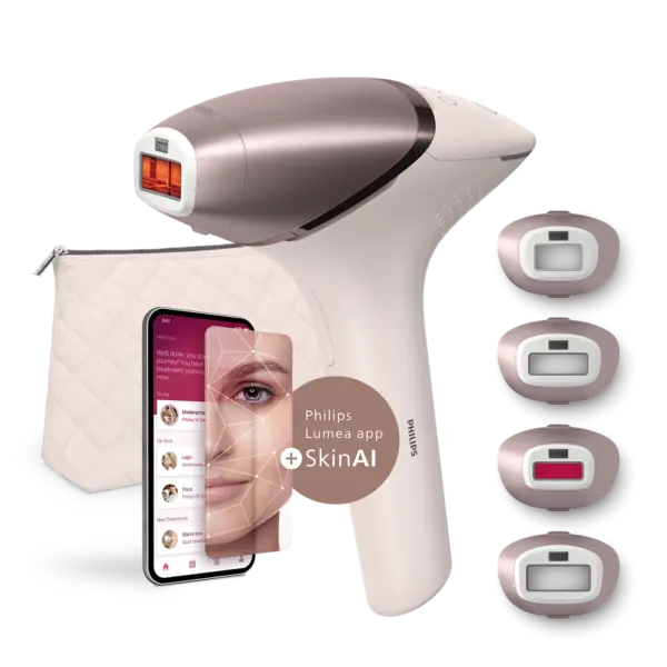 Philips Lumea IPL serije 9900 uređaj za uklanjanje dlačica BRI977/00