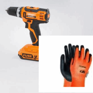 Villager Akumulatorska BUŠILICA / ODVIJAČ VLN 3220 (1BCB)+poklon rukavice