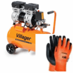 VAT 528/50 bešumni kompresor VILLAGER+poklon rukavice