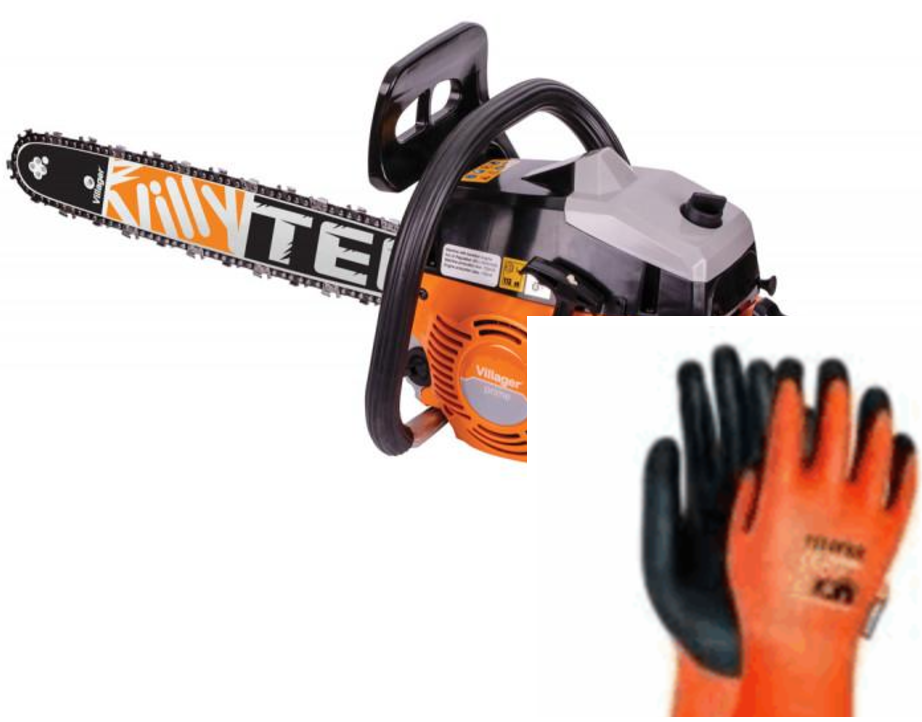 VGS 520 Prime motorna testera VILLAGER+poklon rukavice