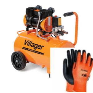 VAT 264/50 bešumni kompresor VILLAGER+poklon rukavice