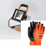 VLN 9320 LED reflektor VILLAGER+poklon rukavice