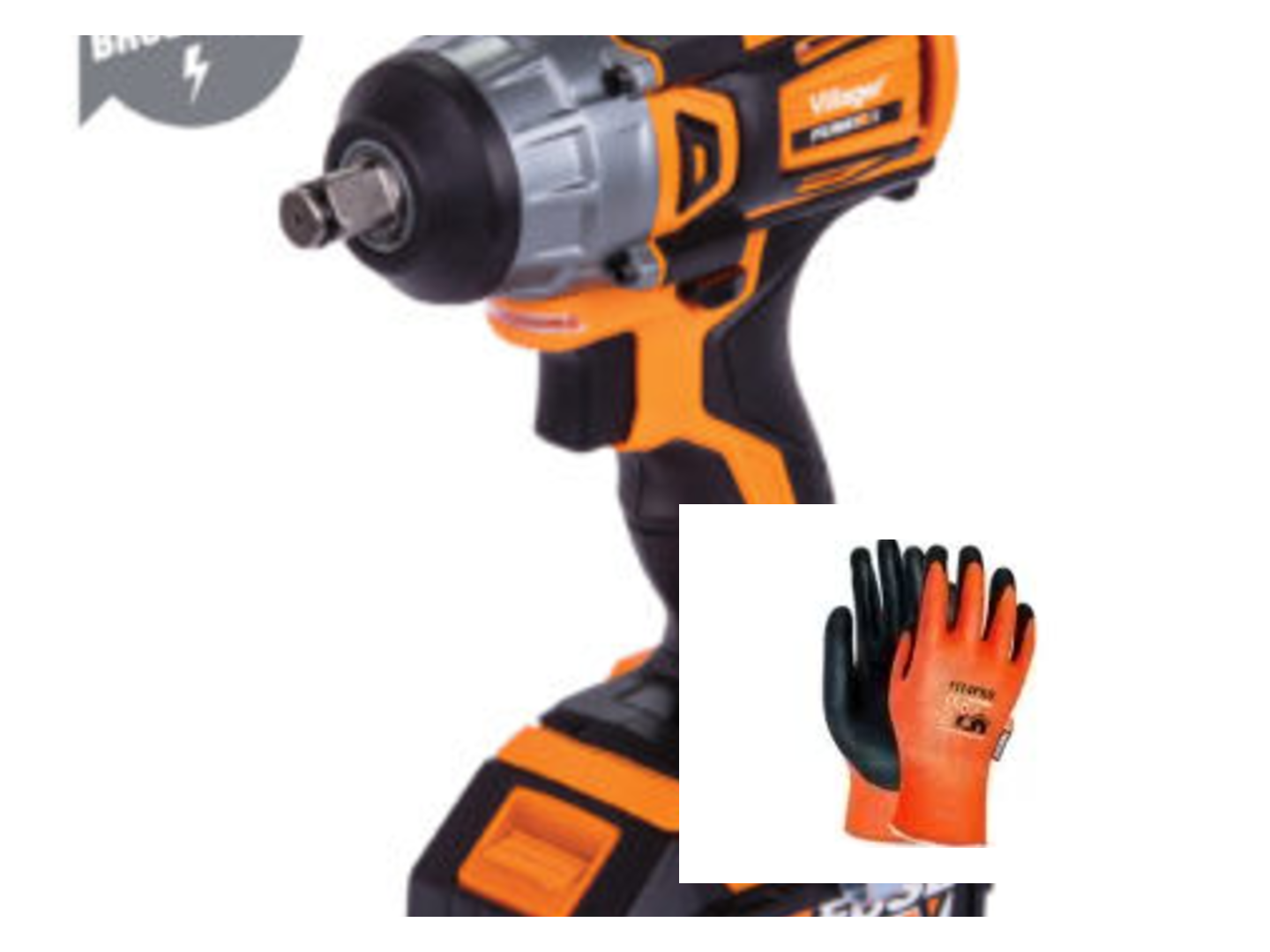 Villager Aku udarni odvijač VLP 5320 (2BSC)+poklon rukavica