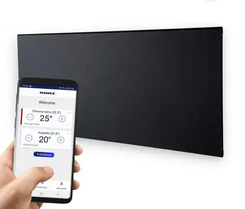 ADAX NEO H 20 KWT CRNI NORVEŠKI RADIJATOR - Image 2