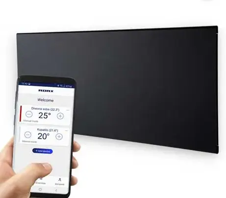 ADAX NEO H14 KWT CRNI WIFI NORVEŠKI RADIJATOR