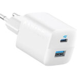 ANKER 323 33W ZIDNI PUNJAČ USB-C 2PORT COLOR