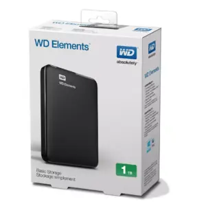 WDBUZG0010BBK-WESNWD EXT 2.5" Elements Portable 1TB